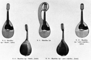 Modelli d mandolino Mozzani