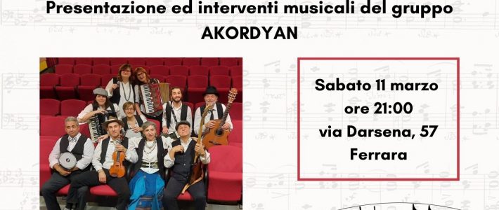 Gli “Akordyan” alla Gino Neri – 11 marzo 2023