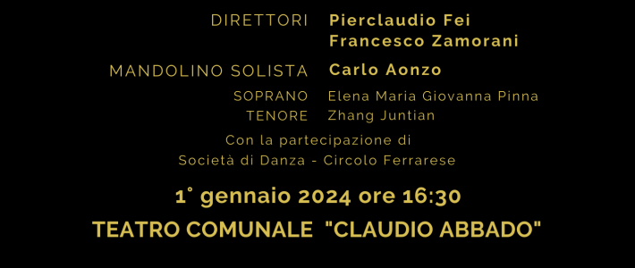 Concerto di Capodanno 2024 Concerto di Capodanno 2024