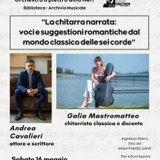 La chitarra narrata – 16 maggio 26
